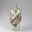 Flaschenmantel, grau, Kunstfell, 19 x 15 x 15 cm Flaschenmantel, grau, Kunstfell, 19 x 15 x 15 cm