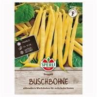 Gemüsesamen, Buschbohne 'Berggold', gelb