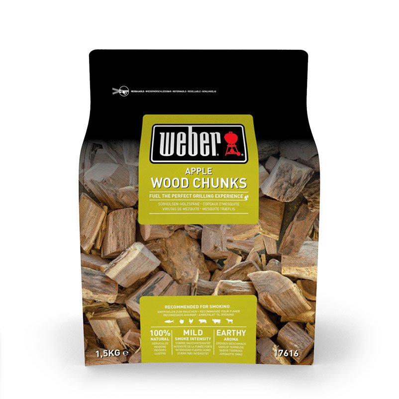 Weber® Wood Chunks Fire Spice Holzstücke Apfelholz, 1,5 kg