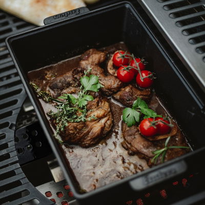 Enders SWITCH GRID™ Dutch Oven, grau, Gusseisen, 13 x 24,5 x 22,5 cm Enders SWITCH GRID™ Dutch Oven, grau, Gusseisen, 13 x 24,5 x 22,5 cm