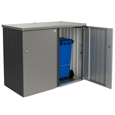 Biohort Verbindungselement für 2 Mülltonnenboxen 'Alex', silber-metallic Biohort Verbindungselement für 2 Mülltonnenboxen 'Alex', silber-metallic