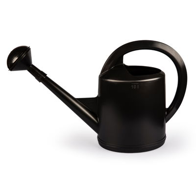 Kunststoff-Gießkanne, anthrazit, 10 Liter Kunststoff-Gießkanne, anthrazit, 10 Liter