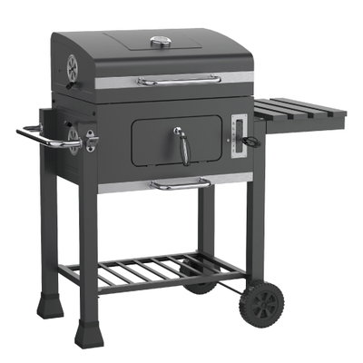 Holzkohlegrill 'Fuego', dunkelgrau Holzkohlegrill 'Fuego', dunkelgrau