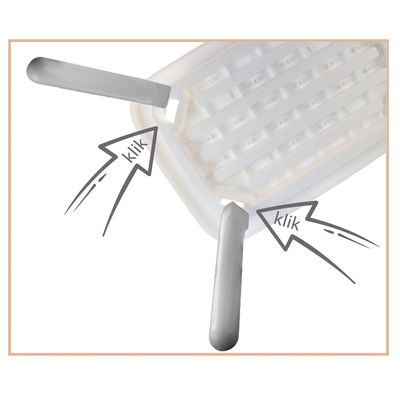 Mochtoys Kindertisch, blau, ca. H44 x 24 x 48 cm Mochtoys Kindertisch, blau, ca. H44 x 24 x 48 cm