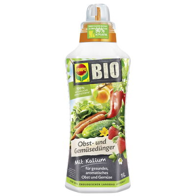 Compo Bio Obst- & Gemüsedünger, 1 Liter Compo Bio Obst- & Gemüsedünger, 1 Liter