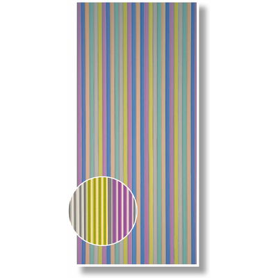 Conacord Streifenvorhang 'Brillant', bunt, PE-Folie, ca. H200 x B90 cm