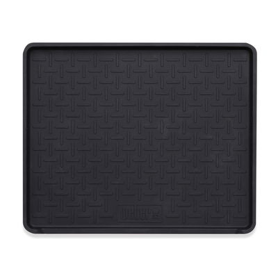 Weber Grillbesteckmatte, schwarz, Silikon, ca. 25 x 35 cm