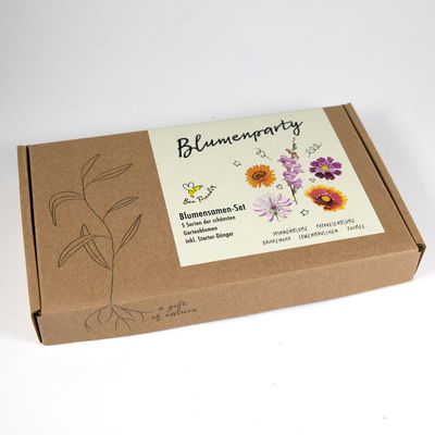 Blumensamenset 'Blumenparty', 5 Saatgutsorten Blumensamenset 'Blumenparty', 5 Saatgutsorten