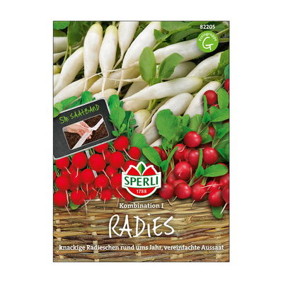 Radieschen Kombination I, Saatband 5 m Radieschen Kombination I, Saatband 5 m