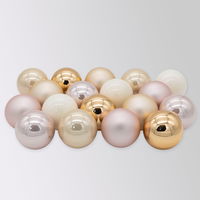 Kugelmix 'Perlenglanz', Ø 6 cm, 49 Stück Kugelmix 'Perlenglanz', Ø 6 cm, 49 Stück