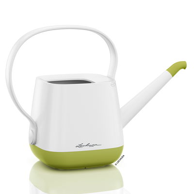 Lechuza 'Yula' Gießkanne, weiß/pistaziengrün seidenmatt, 1,7 Liter