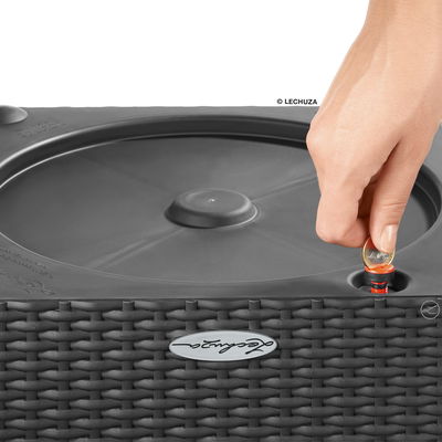 Lechuza 'Cube Cottage 30', lichtgrau, ca. 29,5 x 29,5 x H 30 cm Lechuza 'Cube Cottage 30', lichtgrau, ca. 29,5 x 29,5 x H 30 cm