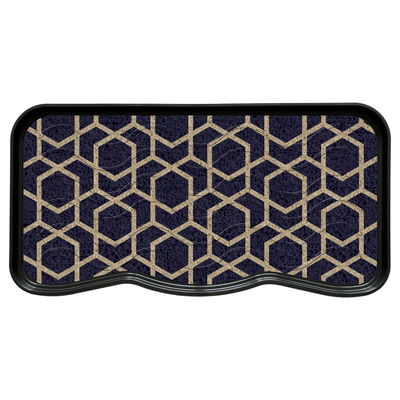 Fußmatte 'Utilty Tray Geo Lattice', anthrazit, 38 x 75 cm Fußmatte 'Utilty Tray Geo Lattice', anthrazit, 38 x 75 cm