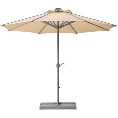 Sonnenschirm 'Rooftop', ca. Ø 350 cm, natur Sonnenschirm 'Rooftop', ca. Ø 350 cm, natur