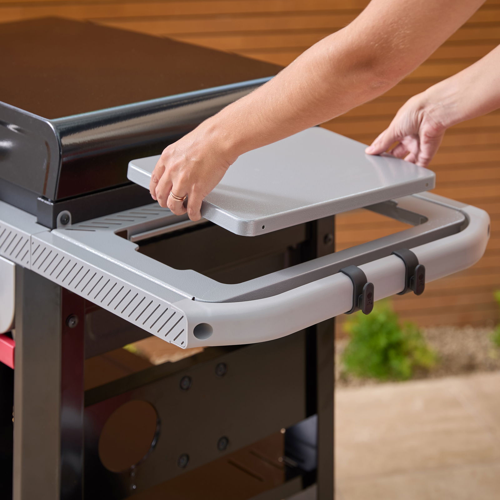 Weber Gasgrill 'Slate GPD', Premium Plancha, schwarz/silber Weber Gasgrill 'Slate GPD', Premium Plancha, schwarz/silber