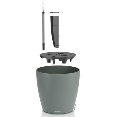 Lechuza Pflanzgefäß 'Classico Color 50', grau, ca. 49 x 49 x H 46,5 cm