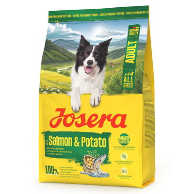 Josera Hundefutter Adult mit Lachs & Kartoffel, 3kg