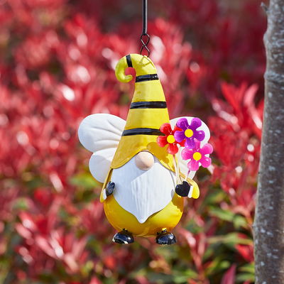 Bienenwichtel Anhänger, gelb/schwarz, 18 x 14 cm Bienenwichtel Anhänger, gelb/schwarz, 18 x 14 cm