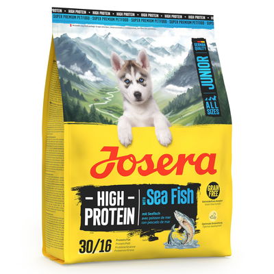 Josera Hundefutter High Protein Junior mit Seefisch, 900g