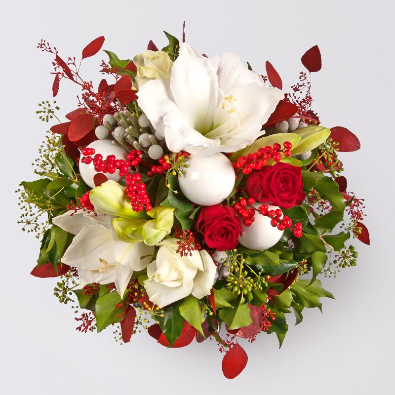 Blumenstrauß 'Winterromantik' inkl. gratis Grußkarte