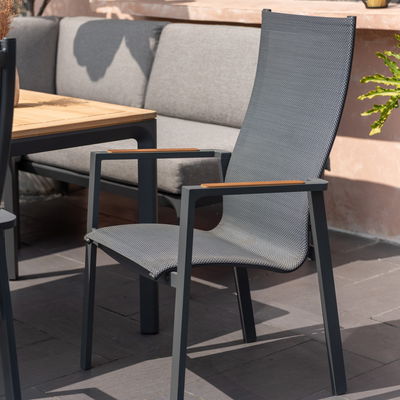 ScanCom Stapelsessel 'Palau', grau ScanCom Stapelsessel 'Palau', grau