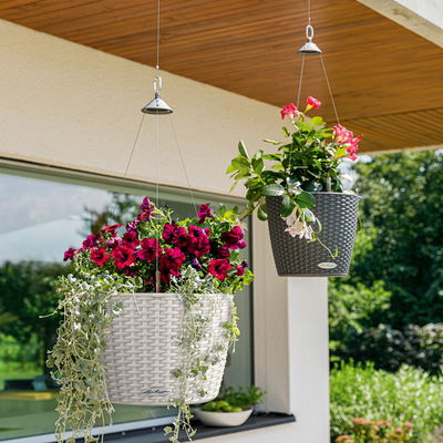 Lechuza 'Nido Cottage 35', lichtgrau, ca. Ø 35 x H 23 cm