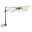 Doppler Pendelschirm 'Active', Green Edition City, natur, ca. 240 x 135 cm