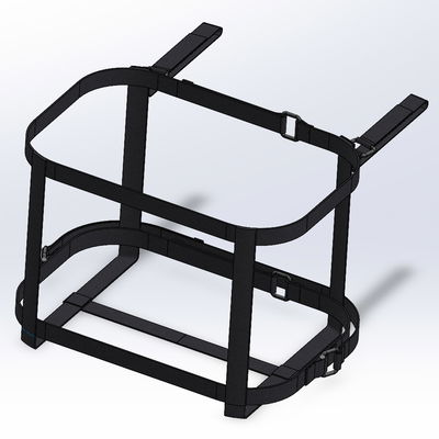 Petromax Fahrradgurt für Kühltasche, schwarz Petromax Fahrradgurt für Kühltasche, schwarz