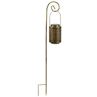 Solarlaternen 'Rabat', 2er-Pack, gold, 85 x 11 cm Solarlaternen 'Rabat', 2er-Pack, gold, 85 x 11 cm