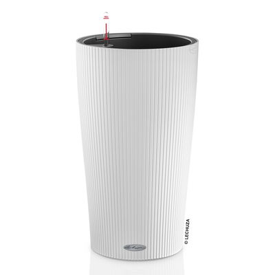 Lechuza 'Cilindro Color 23', weiß, ca. Ø 23 x H 41 cm