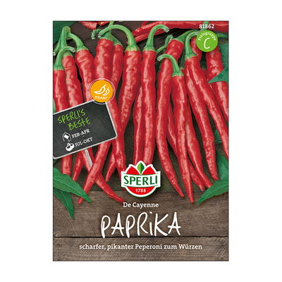 Gemüsesamen, Paprika 'De Cayenne'