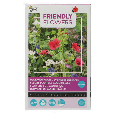Saatgut 'Blumenmischung Marienkäfer' für 25qm Saatgut 'Blumenmischung Marienkäfer' für 25qm