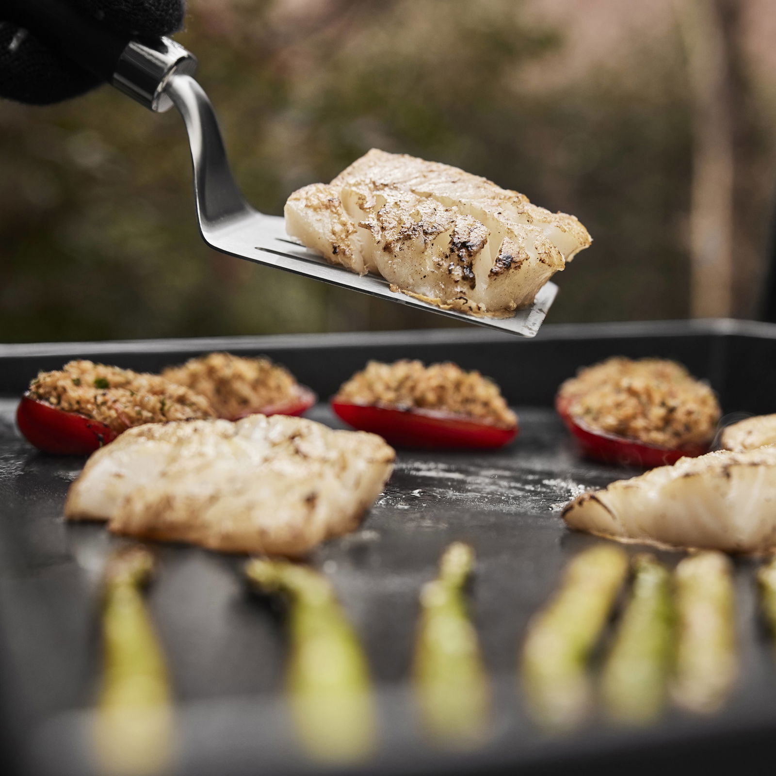 Weber Griddle, Premium-Plancha 56 cm, schwarz