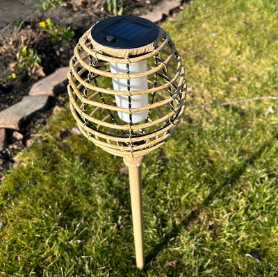 Smartsolar Gartenfackel 'Cool Flame', Höhe ca. 70cm Smartsolar Gartenfackel 'Cool Flame', Höhe ca. 70cm