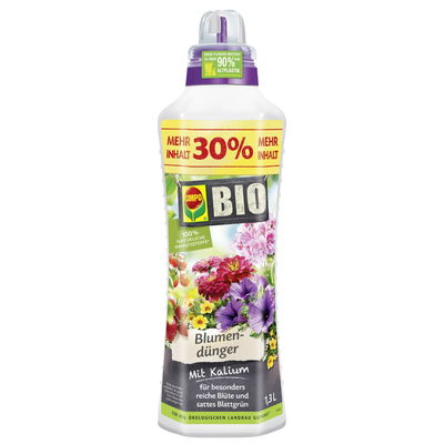 Compo Bio Blumendünger, 1,3 Liter Compo Bio Blumendünger, 1,3 Liter