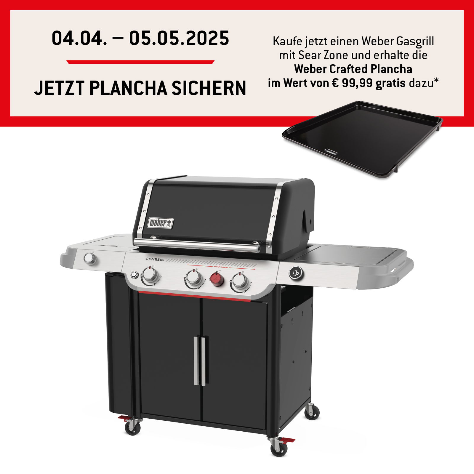 Weber Gasgrill 'Genesis EP-335W GBS', schwarz