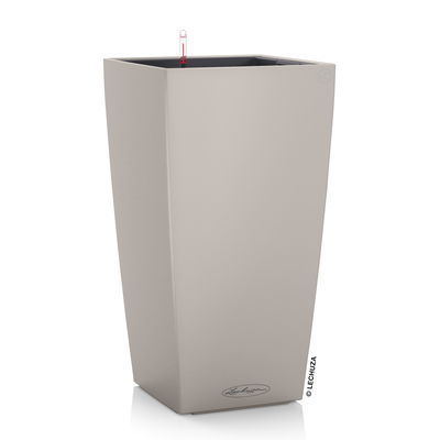 Lechuza 'Cubico Color 22', sandbraun, ca. 22 x 22 x H 41 cm