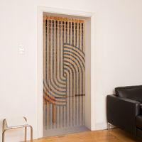 Conacord Dekovorhang 'Japandi', beige/schwarz, ca. 200 x 90 cm Conacord Dekovorhang 'Japandi', beige/schwarz, ca. 200 x 90 cm