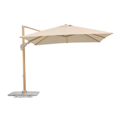 Schneider Pendelschirm 'Rhodos', natur, ca. 300 x 300 cm Schneider Pendelschirm 'Rhodos', natur, ca. 300 x 300 cm