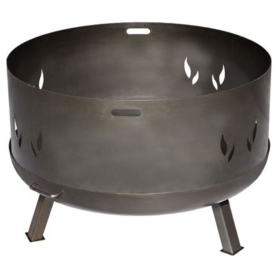 Aufsatz für Feuerschale Buschbeck, schwarz, Stahl Aufsatz für Feuerschale Buschbeck, schwarz, Stahl