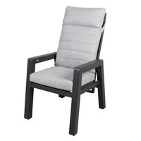 Kölle Hochlehnersessel 'Windsor' inkl. Auflagen, grau