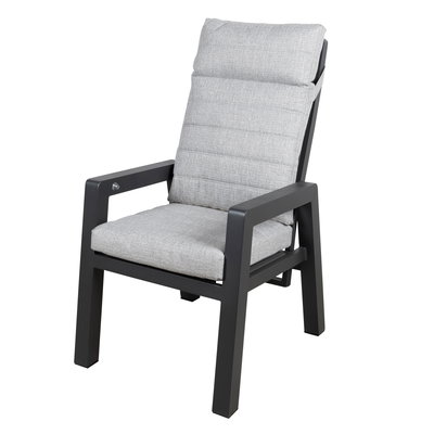 Kölle Hochlehnersessel 'Windsor' inkl. Auflagen, grau