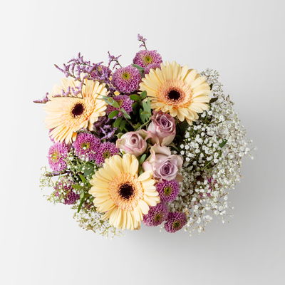 Blumenstrauß 'Apricot Attraction', handgebunden, Größe M Blumenstrauß 'Apricot Attraction', handgebunden, Größe M