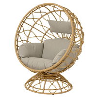 Drehsessel 'Santa Teresa' inkl. Kissen, natur