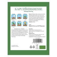 Kölles Beste Blumensamen, Kapuzinerkresse 'Niedrige Mischung'