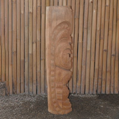 Tiki-Statue, Ø 25 x H 100 cm Tiki-Statue, Ø 25 x H 100 cm