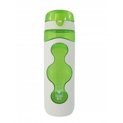 Trinkflasche 'Fresh', grün-weiß, 720 ml