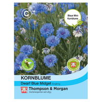 Thompson & Morgan Blumensamen Kornblume Dwarf Blue Midget