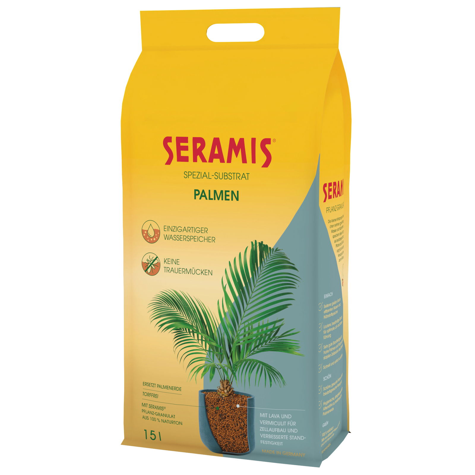 Seramis Spezialsubstrat für Palmen, 15 Liter
