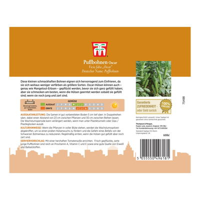 Gemüsesamen Puffbohnen Oscar Gemüsesamen Puffbohnen Oscar
